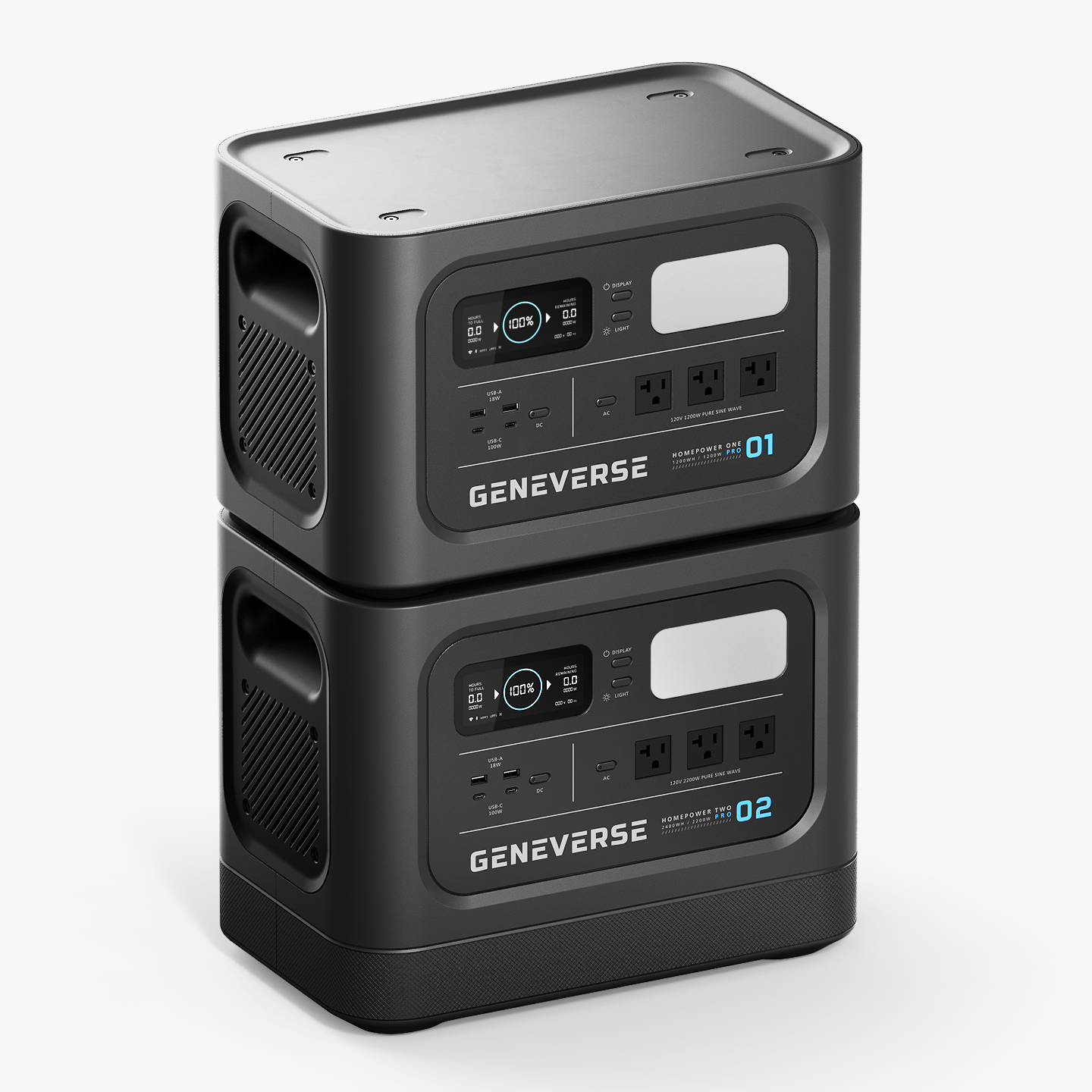 Geneverse Portable Power — Consumer electronics industrial design