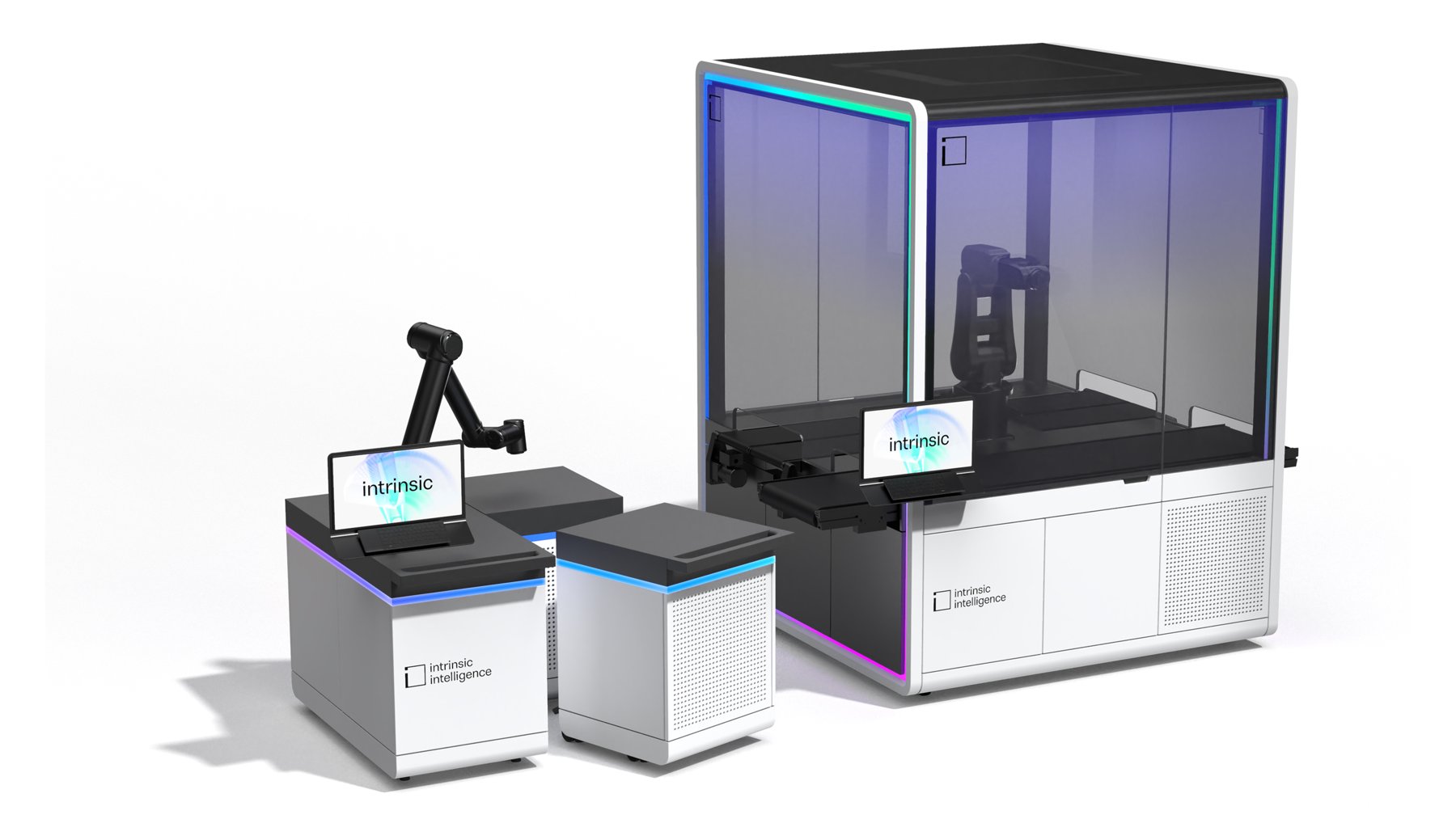Intrinsic robotic assembly enclosure and modular mobile fastening carts